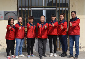 91视频网（dé）團隊合影